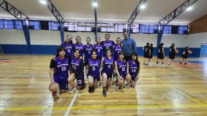  CAMPEONAS DE CUADRANGULAR DE BASQUETBOL