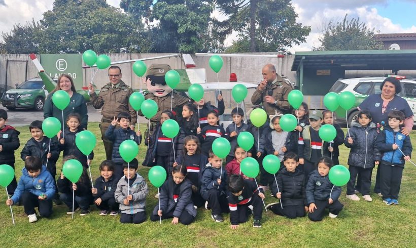 You are currently viewing VISITA A CARABINEROS DE NUEVA IMPERIAL, KÍNDER «A»