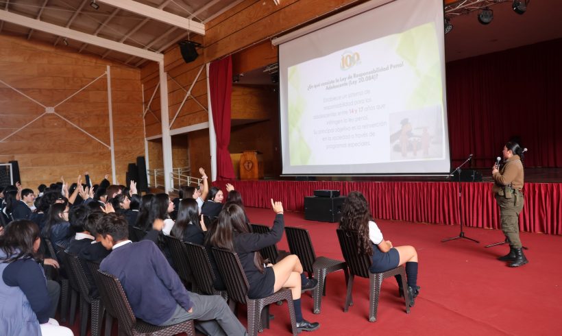 You are currently viewing CHARLA SOBRE RESPONSABILIDAD PENAL ADOLESCENTE