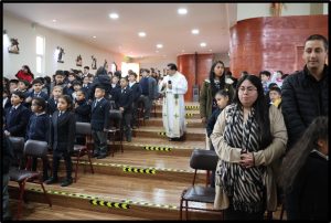 EUCARISTÍA ESTUDIANTES DE 1°, 2° BÁSICO Y 3° MEDIOS