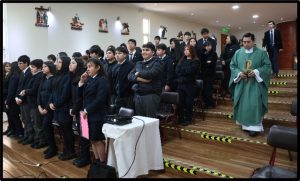  EUCARISTÍA TERCEROS BÁSICOS A Y B Y SÉPTIMO BÁSICO A