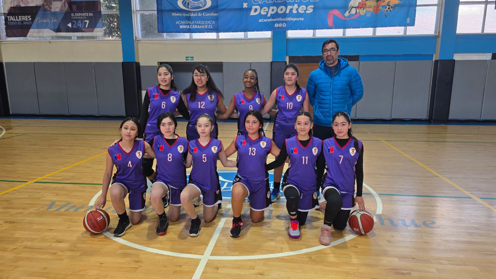 Read more about the article FASE ZONAL DE BÁSQUETBOL DAMAS SUB 14.
