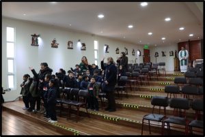  LITURGIA CON ESTUDIANTES DE EDUCACIÓN PARVULARIA