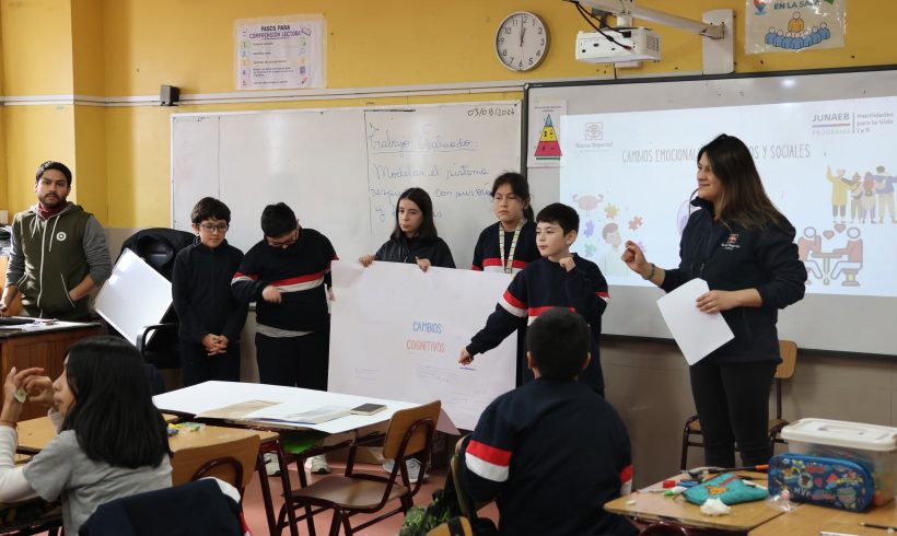 You are currently viewing TALLER “CÓMO MIS CAMBIOS INFLUYEN EN LA CONVIVENCIA” – 5° BÁSICO B
